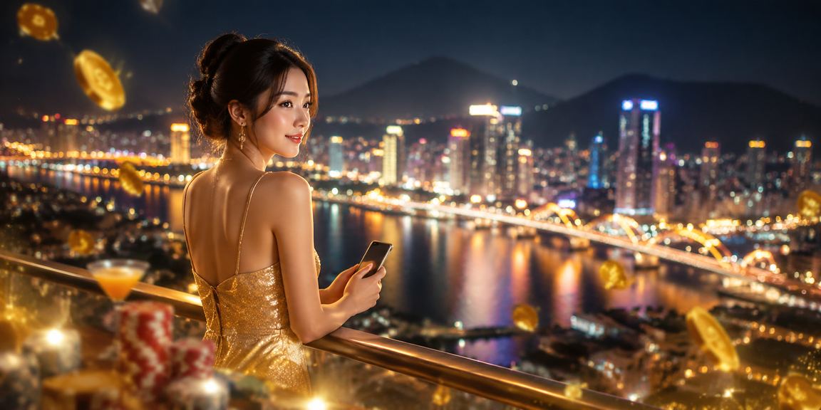 Người dùng Đà Nẵng sử dụng điện thoại chơi live casino và nhận cashback trong đêm